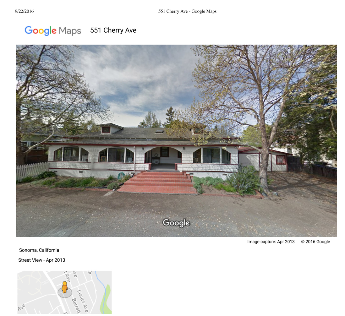 551 Cherry Ave - Google Maps