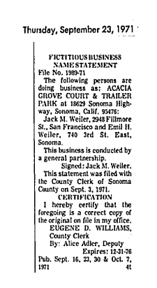 weilerbusinessname1971