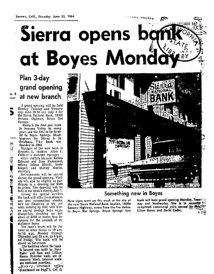 FristSierraBankLocation1964