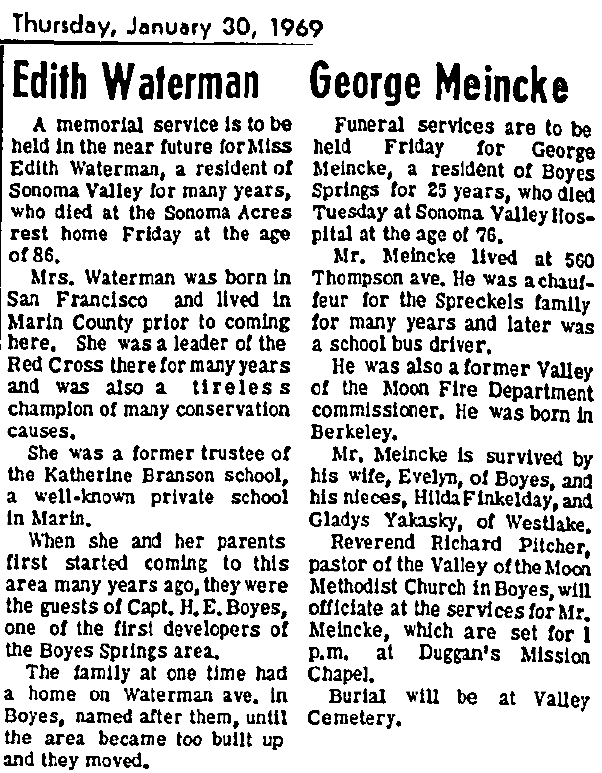 MeinckeWatermanObits