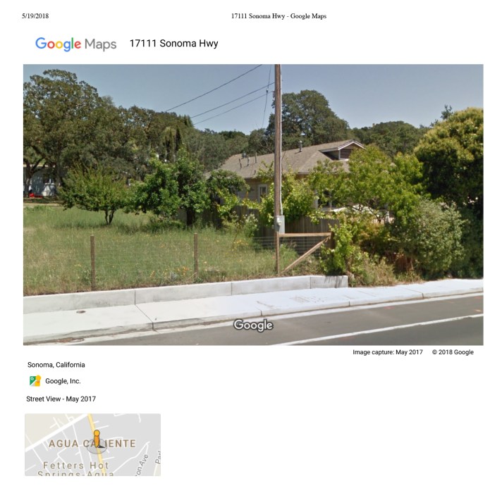 17111 Sonoma Hwy - Google Maps