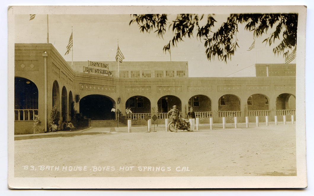 BathhouseentranceMotorcycle1927
