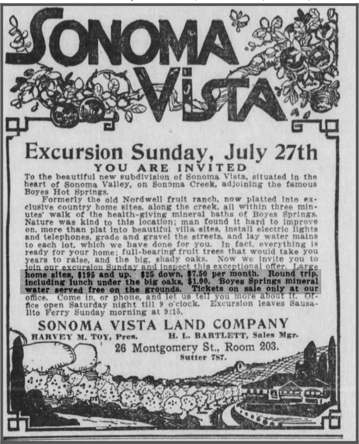 Examiner1913SonomaVistaAd