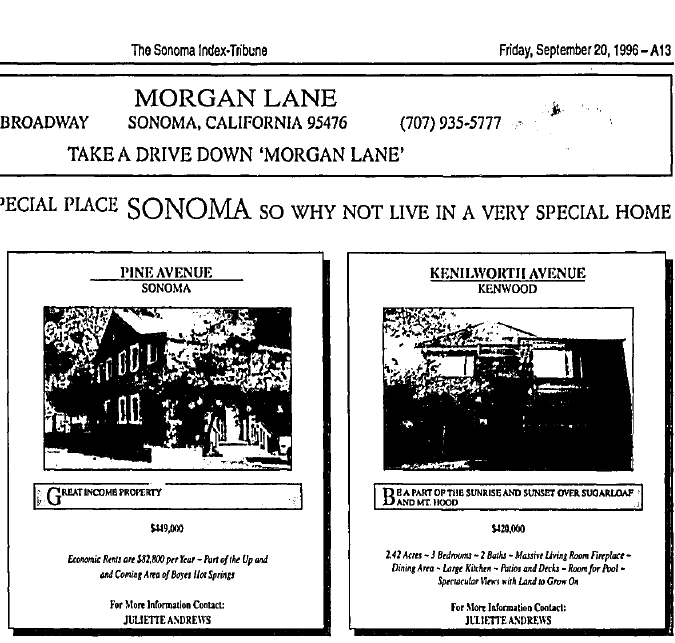 EvergreeRealtyAd1996